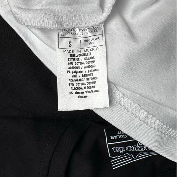Мужская футболка Patagonia черная Ads-679 фото