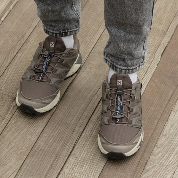 Чоловічі термокросівки Salomon XA Pro Street Thinsulate Gore-Tex коричневі In-2989 (коп1) фото