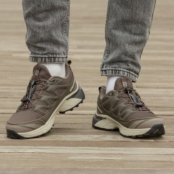 Чоловічі термокросівки Salomon XA Pro Street Thinsulate Gore-Tex коричневі In-2989 (коп1) фото