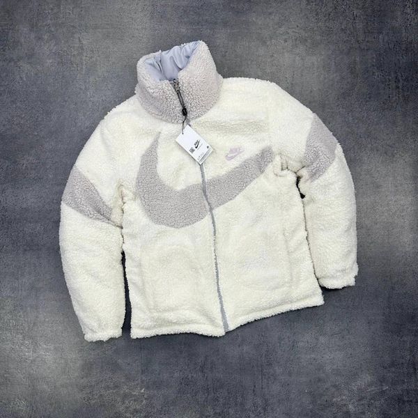 Мужской зимний двусторонний пуховик The North Face голубая с белым Куртка Зе Норт Фейс Arm-N3334_09 фото