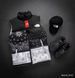 Мужская жилетка The North Face 700 черная с фиолетовым Безрукавка ТНФ Бандана Smm-NG12 фото 4