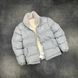 Мужской зимний двусторонний пуховик The North Face голубая с белым Куртка Зе Норт Фейс Arm-N3334_09 фото 1