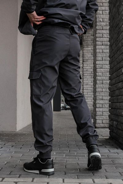 Мужские штаны SoftShell серые Брюки карго Софт Шелл Intr-1617528592 фото