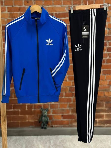 Чоловічий спортивний костюм Adidas червоний Комплект Адідас Олімпійка без капюшона Штани Хар-259 фото
