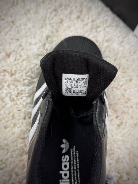 Жіночі кросівки Adidas Superstar класичні чорні Адідас Суперстар Скри-SL010104-ТА фото