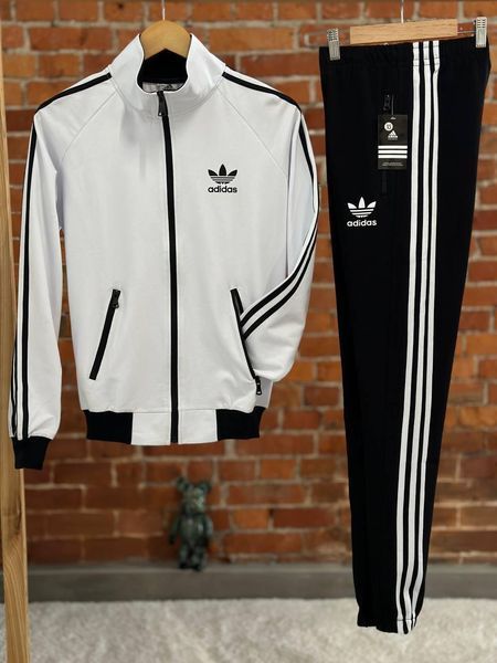 Чоловічий спортивний костюм Adidas червоний Комплект Адідас Олімпійка без капюшона Штани Хар-259 фото