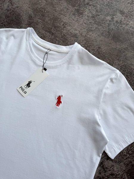 Чоловіча футболка Polo білий Pav-150біл фото