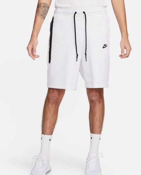 Чоловічі спортивні шорти Nike Tech білі Найк Теч Hub-106 фото