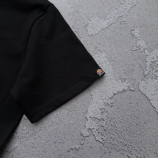 Чоловіча футболка Ellesse чорна бавовняна Теніска Еліс Хар-618 фото