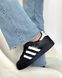 Жіночі кросівки Adidas Superstar класичні чорні Адідас Суперстар Скри-SL010104-ТА фото 6