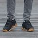 Чоловічі кросівки Nike Air More Uptempo Low чорні In-2359 фото 5