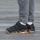 Чоловічі кросівки Nike Air More Uptempo Low чорні In-2359 фото 4