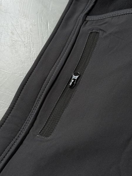 Чоловіча куртка C.P. Company Soft Shell з капюшоном сіра Вітровка Сі Пі Компані весняна осіння Slav-art1302 фото