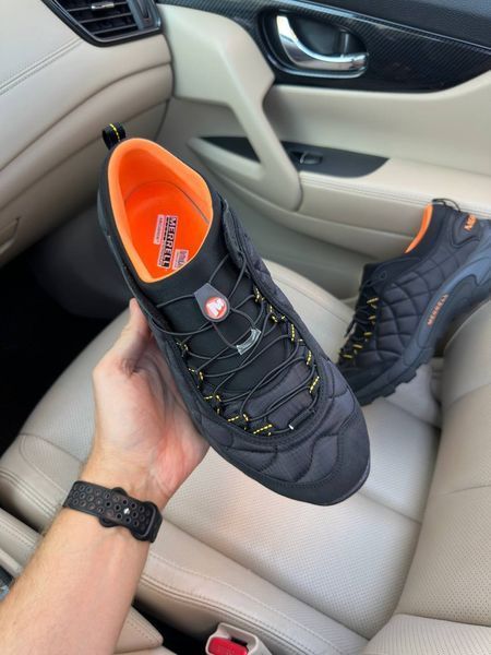 Чоловічі термо кросівки Merrell Ice Cap Moc II чорні Pow-MR024 (коп1) фото