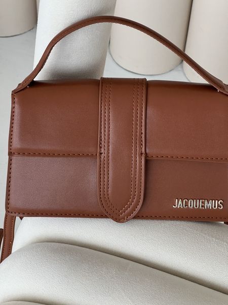 Жіноча сумка Jacquemus Le Grand Bambino коричнева Any-20361-4 фото