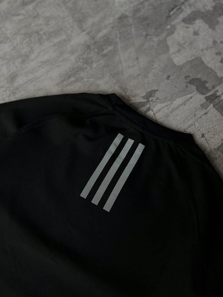 Футболка чоловіча Adidas чорна Теніска Адідас Моло-GH605 фото