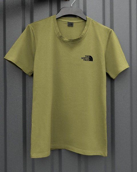 Мужская футболка The North Face хаки хлопковая Тенниска ТНФ Intr-9347259816 фото