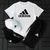 Мужской летний костюм Adidas Футболка Шорты Кепка Барсетка белый с черным Ow-126 фото