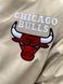 Мужской бомбер оверсайз Chicago Bulls бежевый Куртка Чикаго Буллз Bre-F0011 1 фото 2