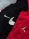 Мужская зимняя двосторонняя куртка Nike черно-красная Пуховик Найк Моло-JORD150 фото 8