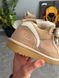 Женские зимние кроссовки UGG Lowmel Sneaker бежевые Las-1459 фото 3