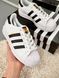 Женские кроссовки Adidas Superstar классические белые Адидас Суперстар Скри-SLP011104-ТБ фото 6