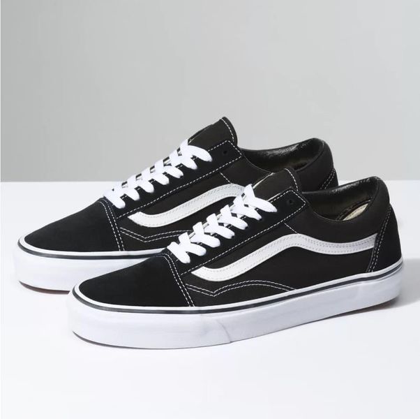 Мужские кеды Vans Old Skool Classic черно-белые Кроссовки Ванс Олд Скул Arm-VN001 фото