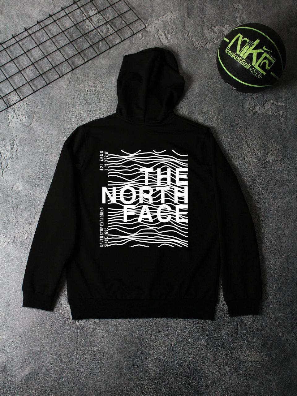 Чоловіче худі The North Face чорне Кофта ТНФ з капюшоном