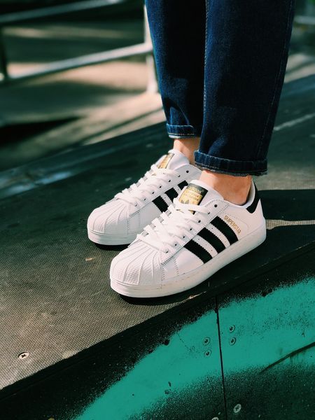 Мужские кроссовки Adidas Superstar White Адидас суперстар белые Arm-kk443/Скр-SLP011104-Т фото
