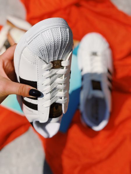 Мужские кроссовки Adidas Superstar White Адидас суперстар белые Arm-kk443/Скр-SLP011104-Т фото