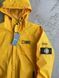 Мужская ветровка Stone Island x Dior с патчем желтая Куртка Стон Айленд x Диор с капюшоном весенняя Хар-584 фото 5