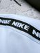Мужской спортивный костюм Nike 7в1 белый с лампасами Комплект Найк Костюм Футболка Шорты Кепка Носки Хар-640 фото 6