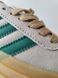 Женские кроссовки Adidas Gazelle на платформе замшевые бежевые Адидас Газели Arm-03456 фото 6