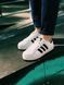 Мужские кроссовки Adidas Superstar White Адидас суперстар белые Arm-kk443/Скр-SLP011104-Т фото 2