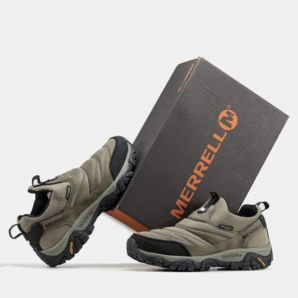 Чоловічі зимові кросівки Merrell Winter Moc 3 бежеві термо Мерелл Armo-A2872-2 фото