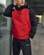 Мужской анорак Nike черный с красным Ветровка Найк весенняя осенняя Intr-1601038108 фото 1