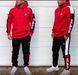 Мужской зимний спортивный костюм Adidas синий Комплект Худи Штаны Seas-55 1 фото 3