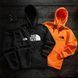 Мужской зимний спортивный костюм The North Face 3в1 черно-белый Набор ТНФ Ads-4 фото 7