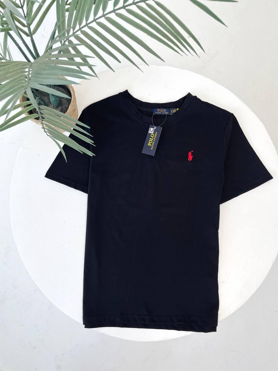 Мужская футболка Polo Ralph Lauren черная