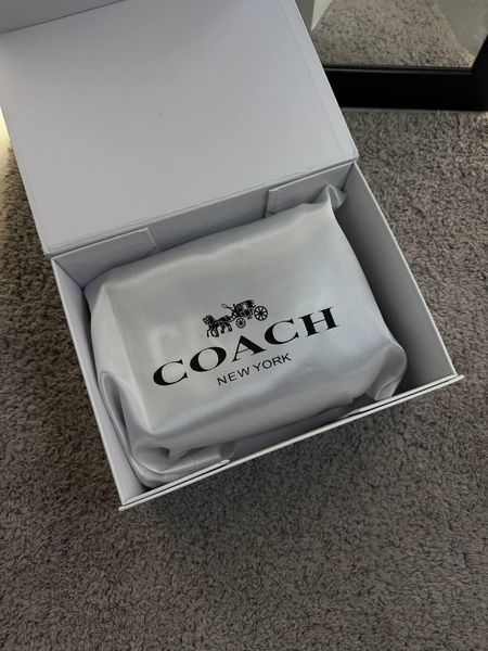 Сумка чоловіча Coach чорна Барсетка через плече Коач Cap-0158 фото