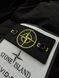 Чоловіча зимова куртка Stone Island чорна Пуховик Стон Айленд з капюшоном Хар-357 фото 7