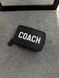 Сумка чоловіча Coach чорна Барсетка через плече Коач Cap-0158 фото 1