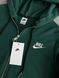 Мужская кофта Nike зеленая Хар-1076 фото 3