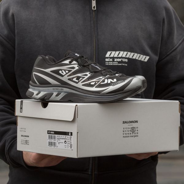 Чоловічі кросівки Salomon XT-MM6 x Maison Margiela чорні In-2653 фото