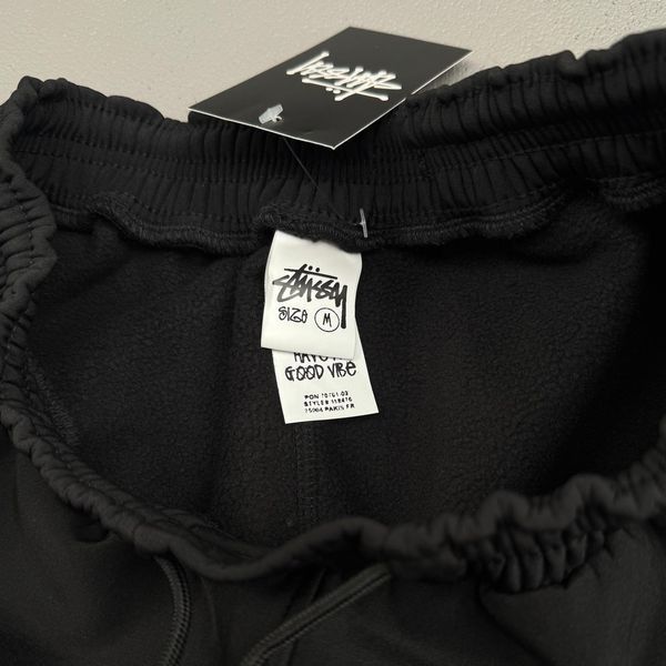 Мужской зимний спортивный костюм Stussy фиолетовый Комплект Стусси Худи Штаны плащевка Ads-538 фото