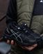 Мужские зимние кроссовки Asics Gel Kahana 8 Gore-Tex Black черные Ассикс гортекс Pow-AS045 фото 3