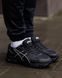 Мужские зимние кроссовки Asics Gel Kahana 8 Gore-Tex Black черные Ассикс гортекс Pow-AS045 фото 4