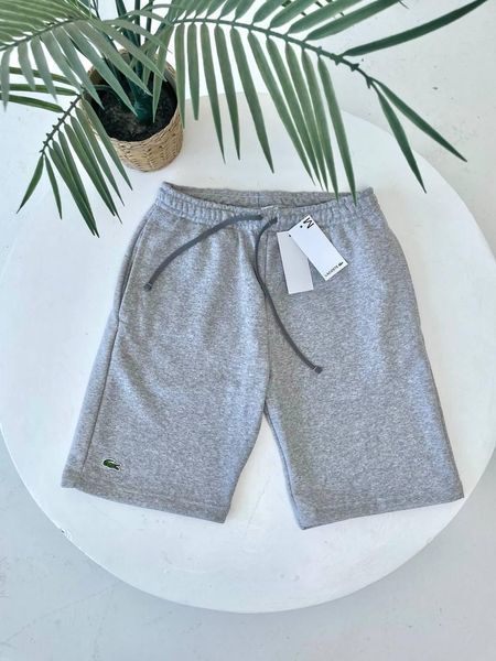 Мужские шорты Lacoste черные Гла-198 фото