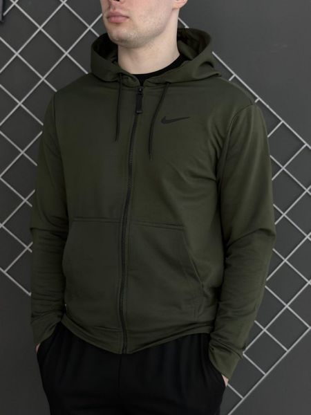 Чоловіча толстовка The North Face на блискавці чорна Кофта ТНФ з капюшоном однотонна Rap-RD0113 фото