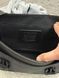 Сумка чоловіча Coach чорна Барсетка через плече Коач Cap-0150 фото 6